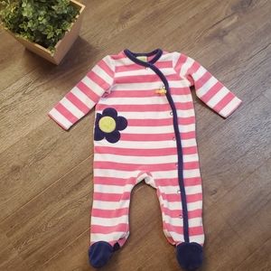 Velour Footie Outfit